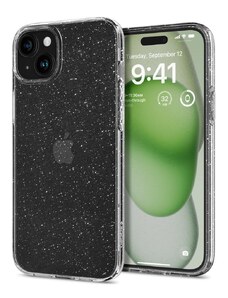 Ochranný kryt na iPhone 15 PLUS - Spigen, Liquid Crystal Glitter Crystal