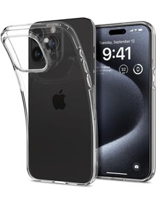 Ochranný kryt na iPhone 15 Pro - Spigen, Liquid Crystal Crystal Clear