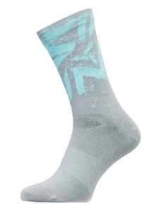 Unisex enduro ponožky Silvini Nereto šedá/modrá