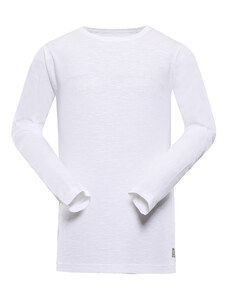 Pánské triko s dlouhým rukávem NAX -TASSON - bílá