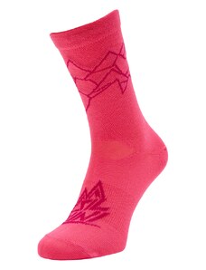 Unisex enduro ponožky Silvini Nereto růžová