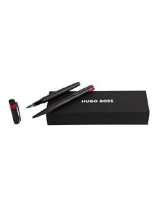 Sada plnicího a kuličkového pera Hugo Boss Set Loop Diamond
