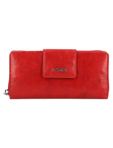 Lagen Dámská kožená peněženka LG - 22162 červená