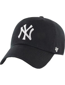 BASIC ČERNÁ PÁNSKÁ KŠILTOVKA 47 BRAND NEW YORK YANKEES MLB CLEAN UP CAP