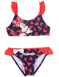 DISNEY TMAVĚ MODRÉ DVOUDÍLNÉ PLAVKY MINNIE MOUSE Tmavě modrá