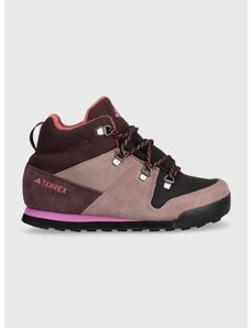 Dětské boty adidas TERREX TERREX SNOWPITCH K růžová barva