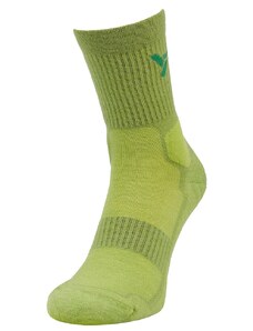 Unisex merino ponožky Silvini Lattari neonově žlutá