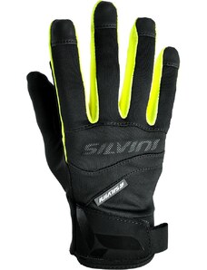 Unisex softshellové rukavice Silvini Fusaro černá/neonově žlutá