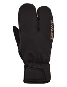 Unisex tří prstové rukavice Silvini Cerreto černá