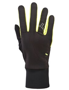 Dámské zimní rukavice Silvini Rieser černá/neonově žlutá