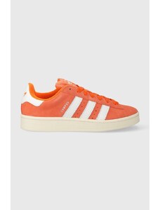 Semišové sneakers boty adidas Originals oranžová barva