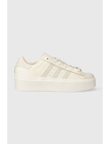 Kožené sneakers boty adidas Originals Superstar Bonega béžová barva, IF7578