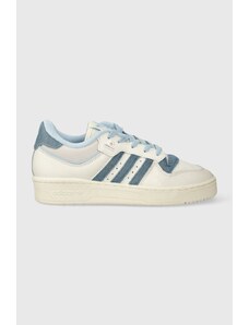 Kožené sneakers boty adidas Originals Rivalry Low 86 béžová barva, IE7137