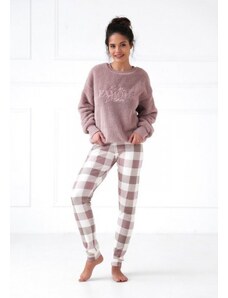 Sensis Kaycee Dámské pyžamo XL pudrově růžová
