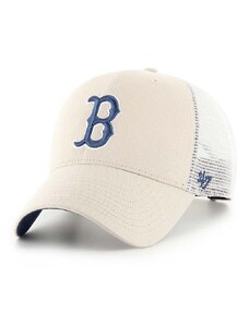 47 brand Kšiltovka 47brand MLB Boston Red Sox béžová barva, s aplikací