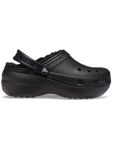 Crocs Classic Platform Lined Clog Women - Black