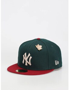 New Era MLB Contrast 59Fifty New York Yankees (dark green/red/white)zelená