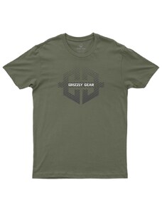 Grizzly Gear Pánské tričko GGv2 - khaki