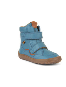 Zimní boty Froddo barefoot tex winter jeans kožené AW2023