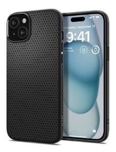 Ochranný kryt na iPhone 15 - Spigen, Liquid Air Black