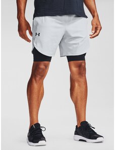 Under Armour Kraťasy UA Stretch-Woven Shorts-GRY - Pánské