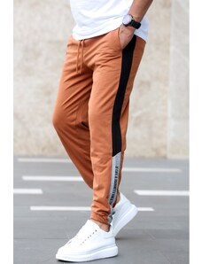 Madmext Striped Camel Tracksuit 2928