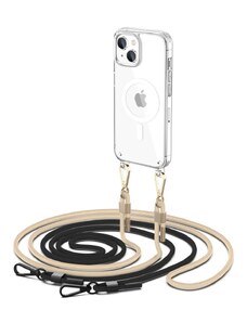 Kryt se šňůrkou na iPhone 15 - Tech-Protect, FlexAir Chain MagSafe