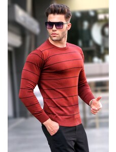 Madmext Tile Striped Knitwear Sweater 5177