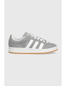 Semišové tenisky adidas Originals Campus 00s šedá barva, HQ6507