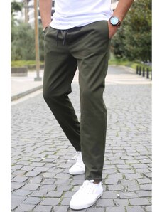 Madmext Khaki Basic Jogger Pants 5486