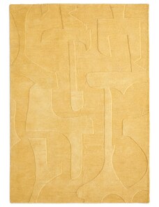 Hořčicově žlutý koberec Kave Home Maie 160 x 230 cm