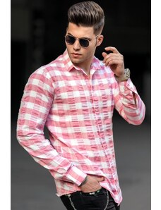 Madmext Men's Pink Shirt 4941