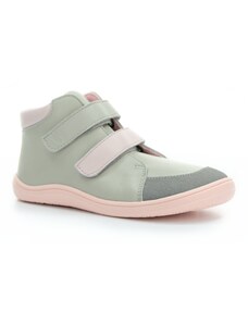 Baby Bare Shoes Baby Bare Febo Fall Grey/Pink asfaltico (s membránou) barefoot boty