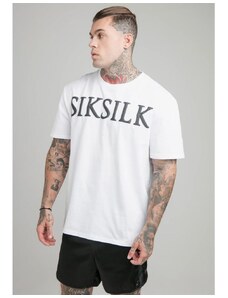 Tričko SIKSILK Relaxed Oversized white