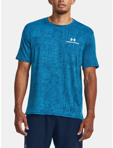 Under Armour Tričko UA Rush Energy Print SS-BLU - Pánské