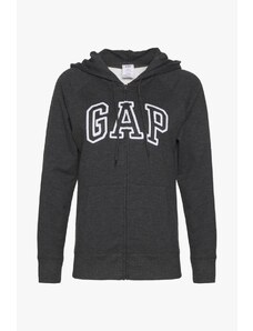 GAP CLASSIC FASHION Full Zip Hoodie mikina tmavě šedá