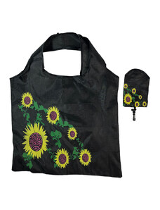 DailyClothing Nákupní taška slunečnice černá