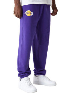 FIALOVÉ PÁNSKÉ TEPLÁKY NEW ERA NBA JOGGERS LAKERS Fialová