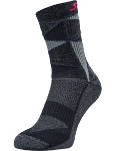 Unisex zateplené ponožky Silvini Vallonga černá