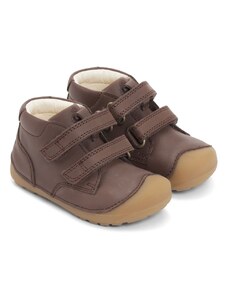Barefoot celoroční kotníková obuv Bundgaard - Petit Strap - Brown