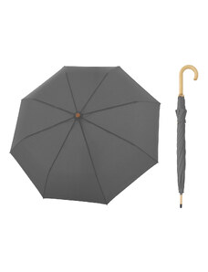 Doppler Nature Long Slate Grey - unisex EKO deštník