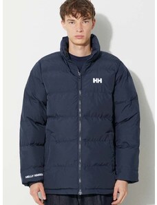 Oboustranná bunda Helly Hansen YU 23 REVERSIBLE PUFFER pánská, tmavomodrá barva, zimní, 54060