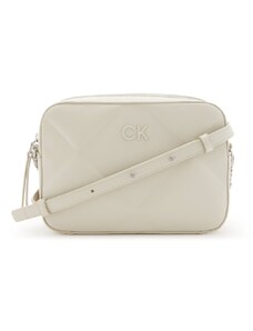 Calvin Klein Relock crossbody béžová krémová