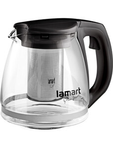 LAMART VERRE LT7025 konvice 1,1 l černá