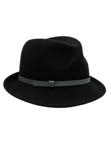 Dámský trilby černý zimní klobouk Petra - Mayser