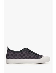 Black & Purple Low-Top Women's Sneakers Estro ER00112704