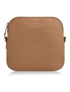 Malé praktické crossbody Kabelky od Hraběnky pro každý den; koňak