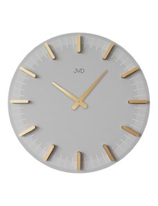 JVD Designové minimalistické šedé hodiny JVD HC401.2