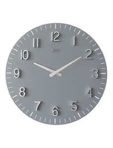 JVD Designové minimalistické šedé hodiny JVD HC404.3