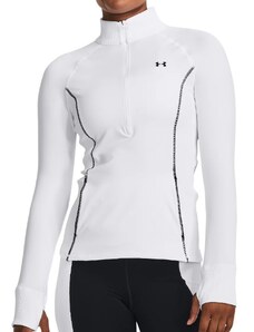 Triko s dlouhým rukávem Under Armour UA Train CW 1/2 Zip-WHT 1379886-100